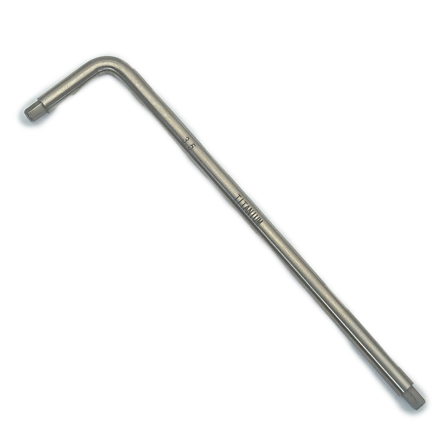 Titanium Metric Long Allen Key (Single) – MRI‑Safe