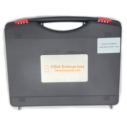 16 Piece Socket Set 3/8 Titanium Tool Kit – Non‑Magnetic Tools for MRI Repair