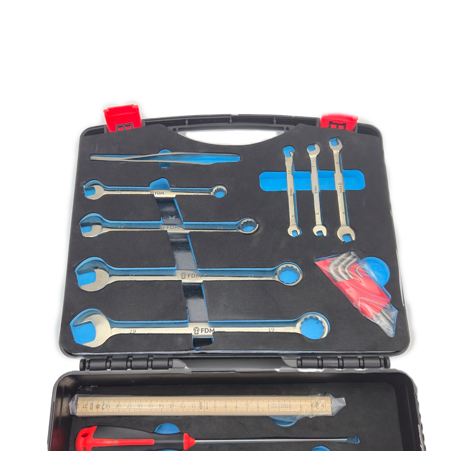 17 + Wooden Ruler Pcs MRI‑Safe Titanium Tool Kit – Non‑Magnetic Tools for MRI Repair