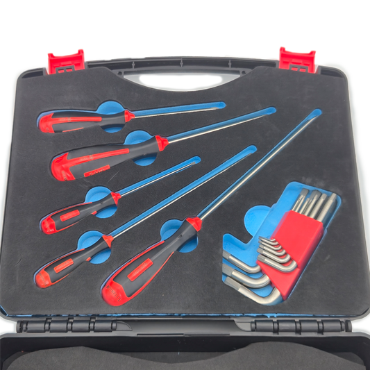 18 Pcs MRI‑Safe Titanium Tool Kit – Non‑Magnetic Tools for MRI Repair