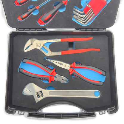 18 Pcs MRI‑Safe Titanium Tool Kit – Non‑Magnetic Tools for MRI Repair