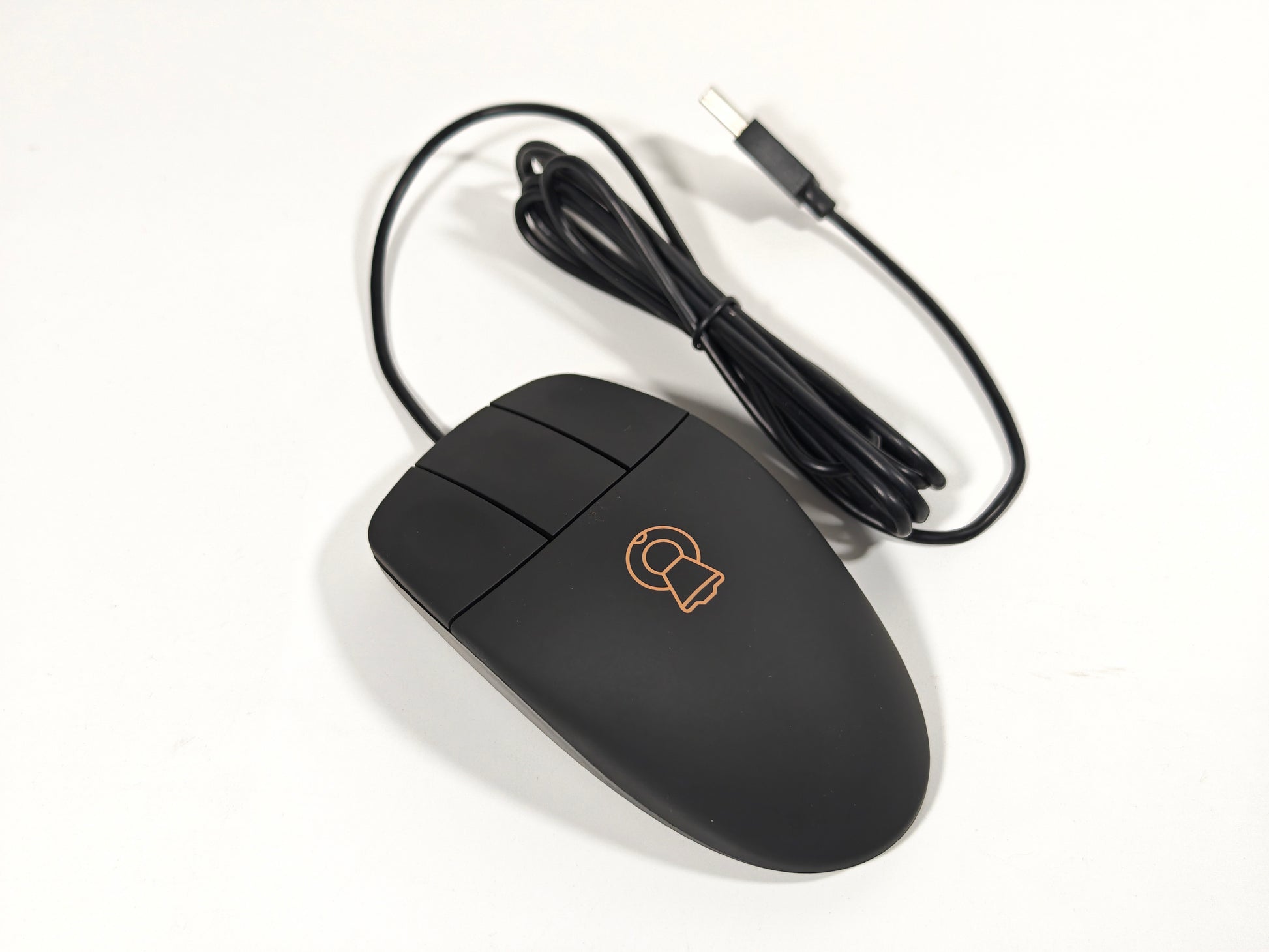 3 Button Optical Mouse No Scroll HP DY651A Style Legacy Tool