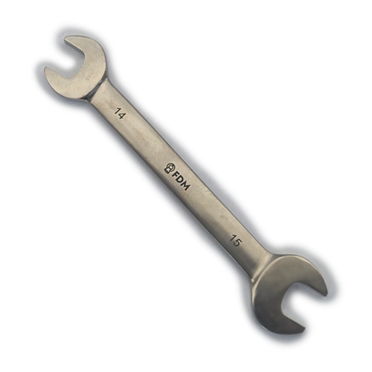 Titanium Double Open End Metric Wrench Set 8 piece Non-Ferrous, Corrosion Resistant,  Non-Magnetic