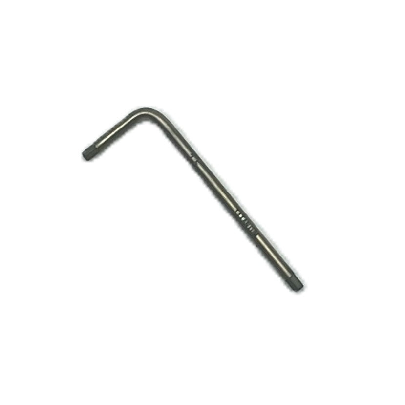 Titanium Allen Key non ferrous 2.5mm non magnetic hex tool