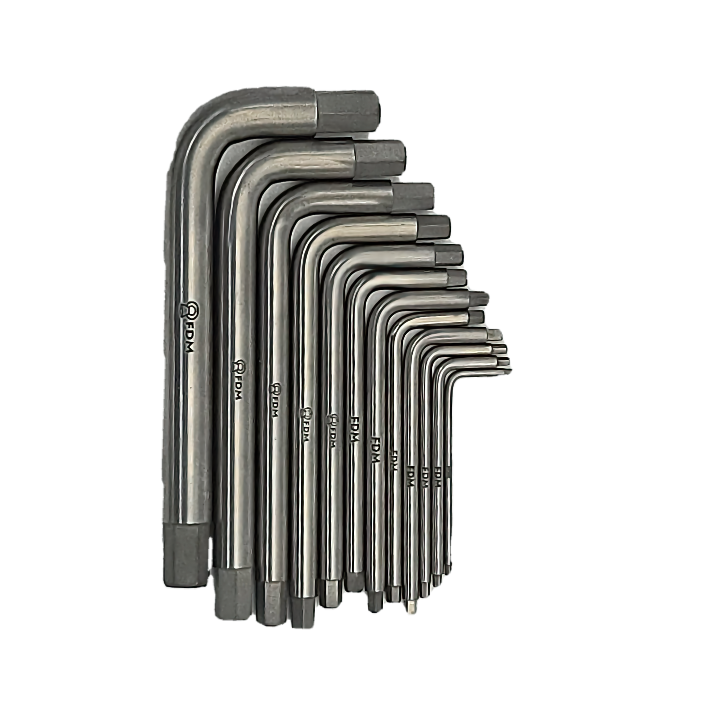 Titanium Tools Allen Key Set 12pcs SAE Non Magnetic Non Ferrous Tools