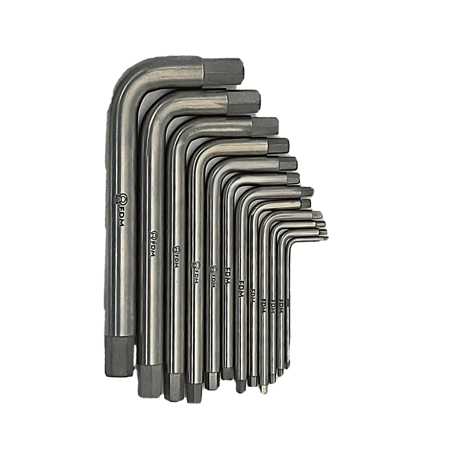 Titanium Tools Allen Key Set 12pcs SAE Non Magnetic Non Ferrous Tools