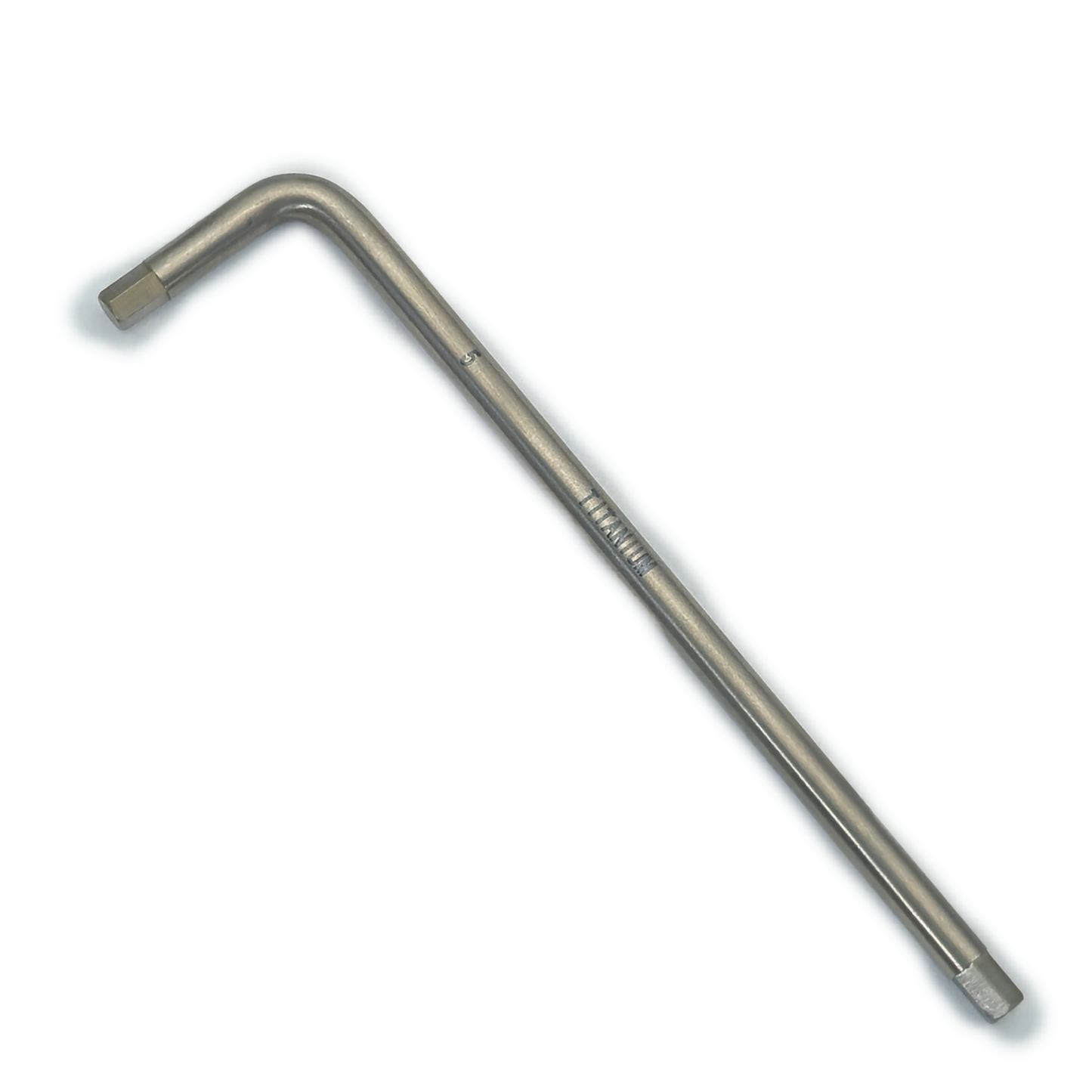 Titanium Metric Long Allen Key (Single) – MRI‑Safe