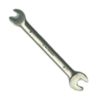 Double open end Titanium Tools 8 x 9 corrosion resistant non magnetic titanium wrench